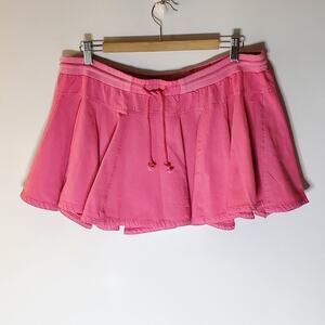 Daily Practice by Anthropologie Pull-On Courtside Skirt Pink NEW with tags
